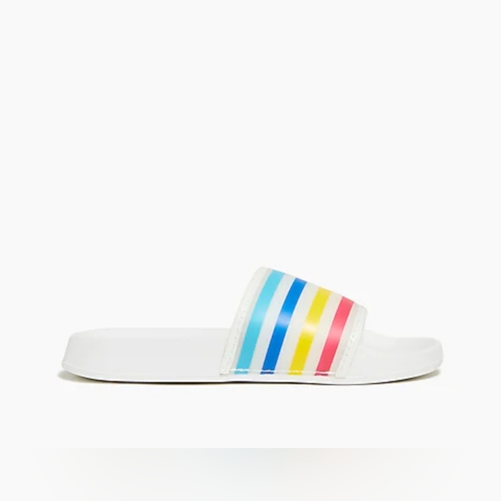 J.Crew Girls Rainbow Slides (K4)